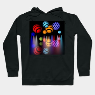 spotlights and balls Hoodie